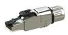 Telegärtner 100023089 RJ45-Steckverbinder CAT 8.1 100023089 Stecker Polzahl Sensoren 8P8C Metall 1 St.