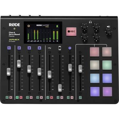 RODE Microphones Rodecaster Pro 4-Kanal Podcast Konsole 