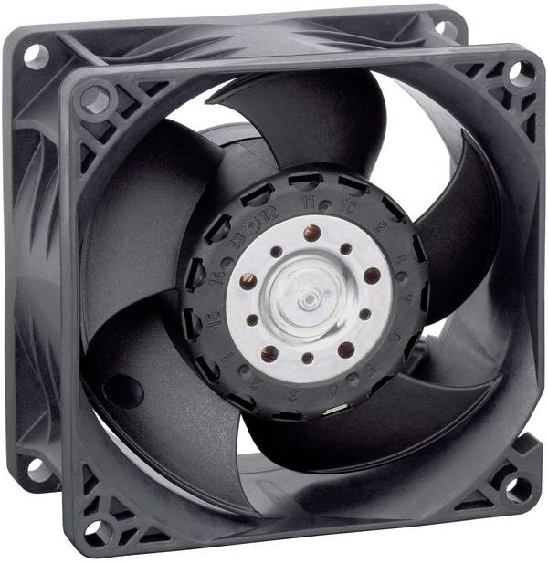 EBM Papst 8214J/2H4P Axiallüfter 24 V/DC 220 m³/h (L x B x H) 80 x 80 x 38 mm
