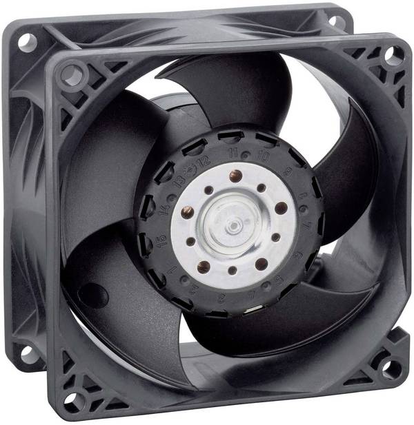 EBM Papst 8214J/2H3 Axiallüfter 24 V/DC 190 m³/h (L x B x H) 80 x 80 x 38 mm