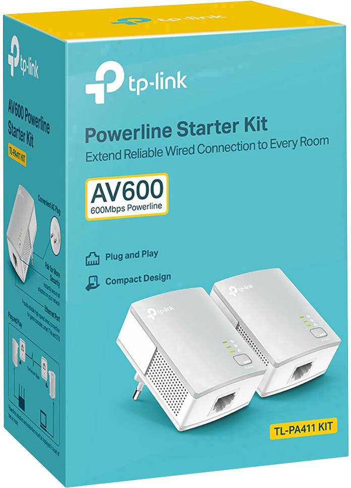 TP-Link TL-PA411 KIT AV600 Powerline 2er KIT-1