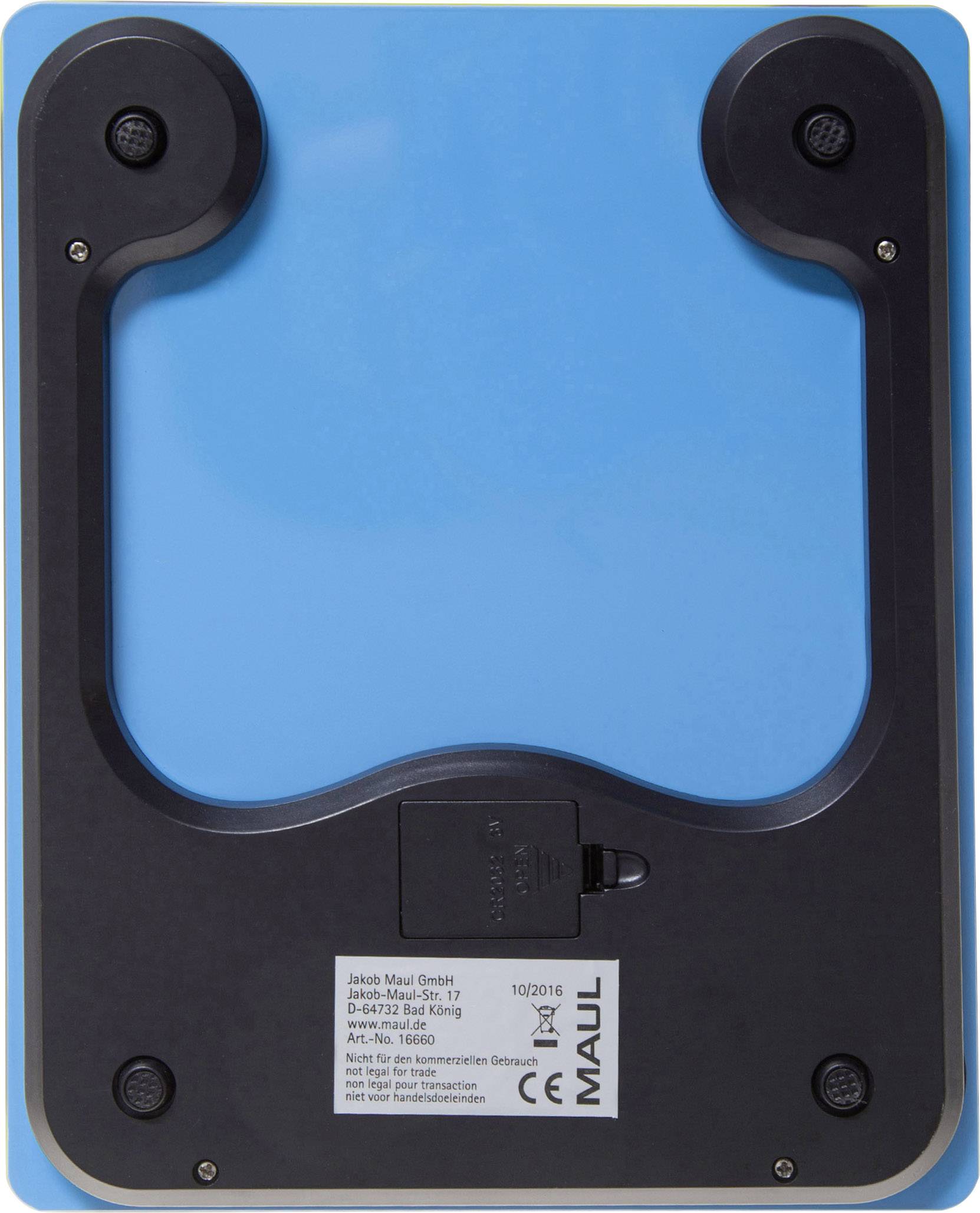 Maul 1666034 Briefwaage 1666034 Wägebereich (max.) 5000 g Ablesbarkeit 1 g batteriebetrieben Hellblau-4