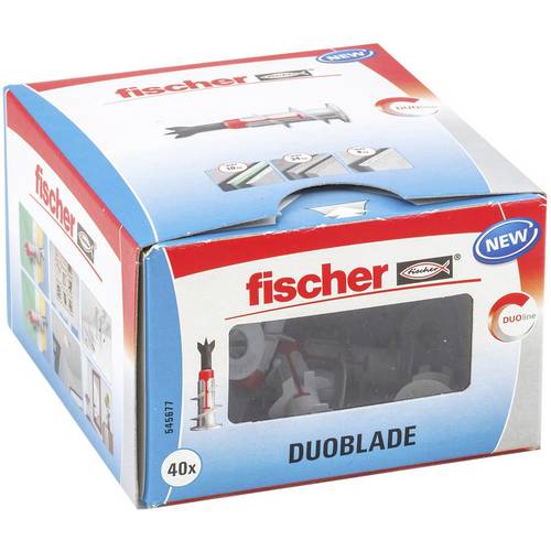 Fischer 545677 DUOBLADE LD Gipskartondübel 44 mm 40 St.