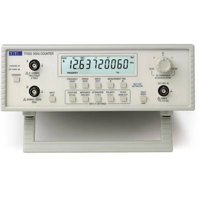 Frequenzzähler zeigt '12.637720060 MHz'. Enthält Bedienelemente für Signalmessung und verschiedene Einstellungen auf Vorderseite.