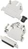 TRU COMPONENTS TCDTNT25MDMSK 7708516 D-SUB Buchsenleisten-Set 180 ° Polzahl: 25 Lötkelch 1 St.