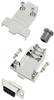 TRU COMPONENTS TCDTNT09MDBSK 7708648 D-SUB Buchsenleisten-Set 180 ° Polzahl: 9 Lötkelch 1 St.