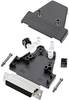 TRU COMPONENTS TCTRIP25HDS44K TCTRIP25HDS44K D-SUB Gehäuse Polzahl: 44 Kunststoff 180 ° Schwarz 1 St.