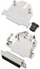 TRU COMPONENTS TCDTNT25MDMPK 7709420 D-SUB Stiftleisten-Set 180 ° Polzahl: 25 Lötkelch 1 St.