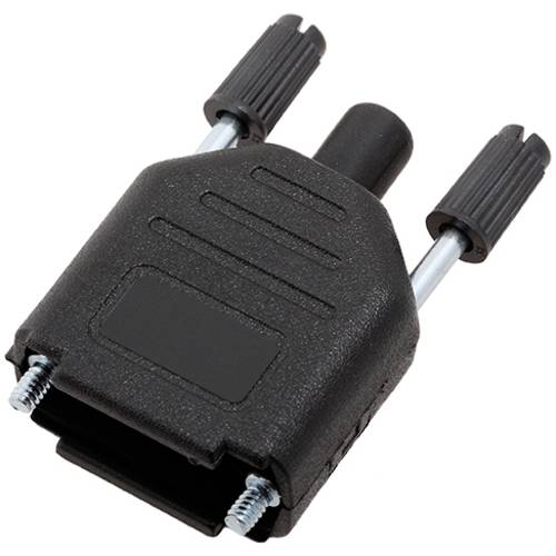 TRU COMPONENTS TCDPPK09BKRGK TCDPPK09BKRGK D-SUB Gehäuse Polzahl: 9 Polyamid 180 ° Schwarz 1 St.