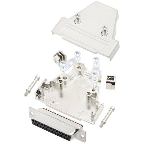 Thumbnail - TRU COMPONENTS TCTRIM25DBSK 7709900 D-SUB Buchsenleisten-Set 180 ° Polzahl: 25 Lötkelch 1 St.