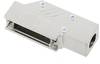 TRU COMPONENTS TCDCMR15ULP TCDCMR15ULP D-SUB Gehäuse Polzahl: 15 Zinkdruckguss 90 ° Silber 1 St.