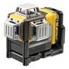 DeWALT DCE089D1R-QW Multilinienlaser rot, Laserklasse 2, 3 Strahlen, 1x horizontal/2x vertikal, 10,8V, 2Ah Akku, Ladeger