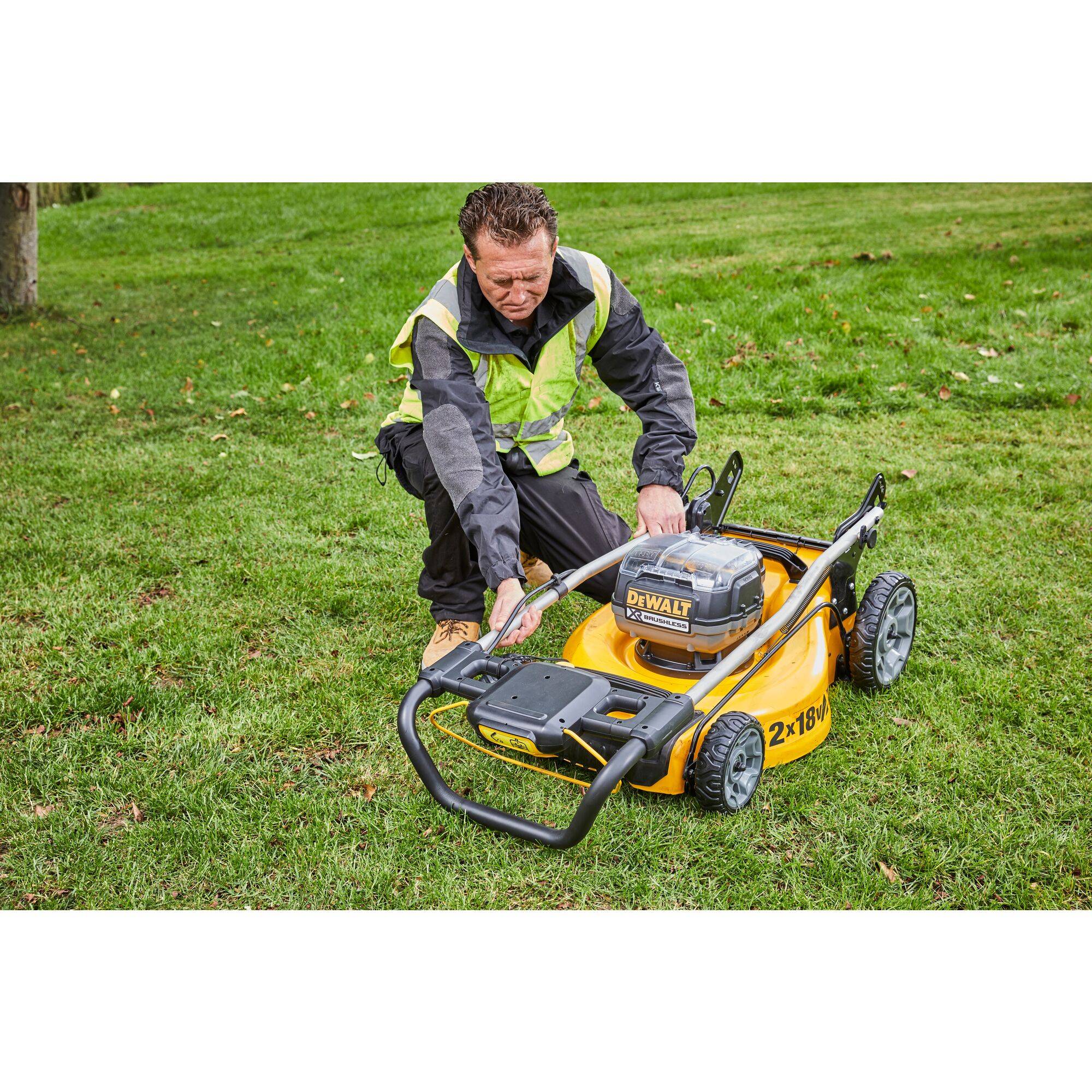 DEWALT DCMW564N Akku Rasenmäher Schnittbreite (max.) 48 cm-15