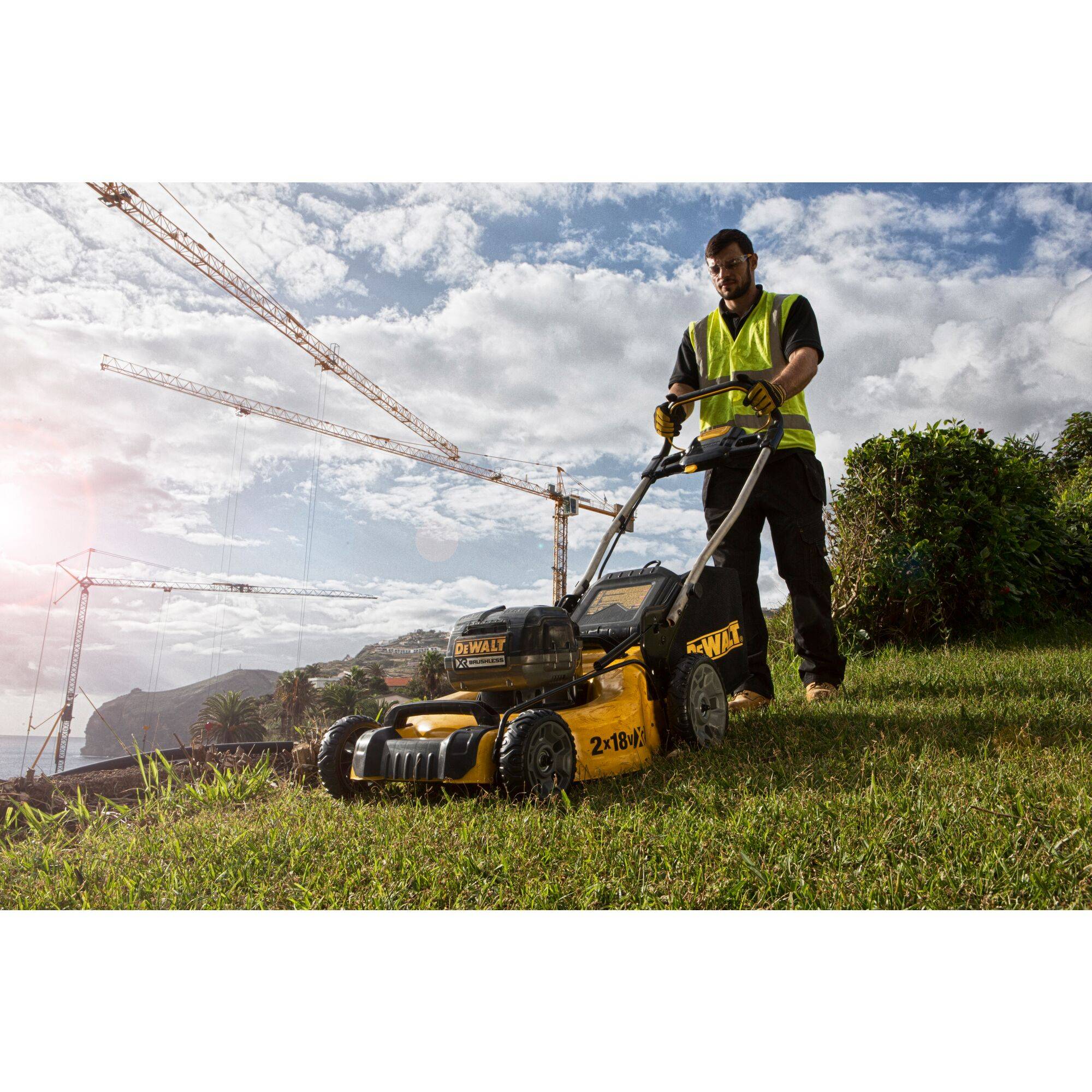 DEWALT DCMW564N Akku Rasenmäher Schnittbreite (max.) 48 cm-23