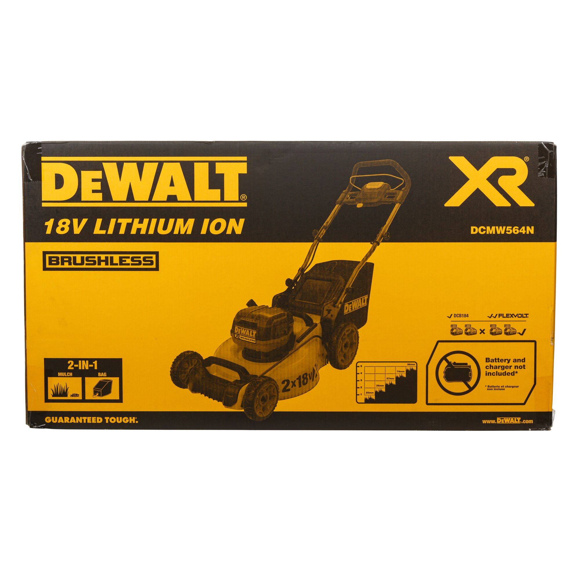 DEWALT DCMW564N Akku Rasenmäher Schnittbreite (max.) 48 cm-12