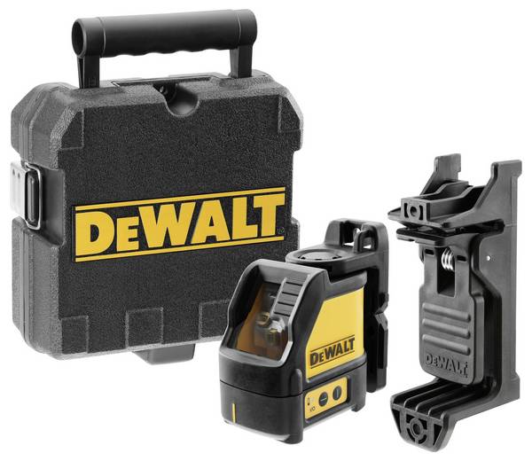 DEWALT DW088CG Kreuzlinienlaser kalibriert (ISO) selbstnivellierend, grüner Laser Reichweite (max.): 50 m
