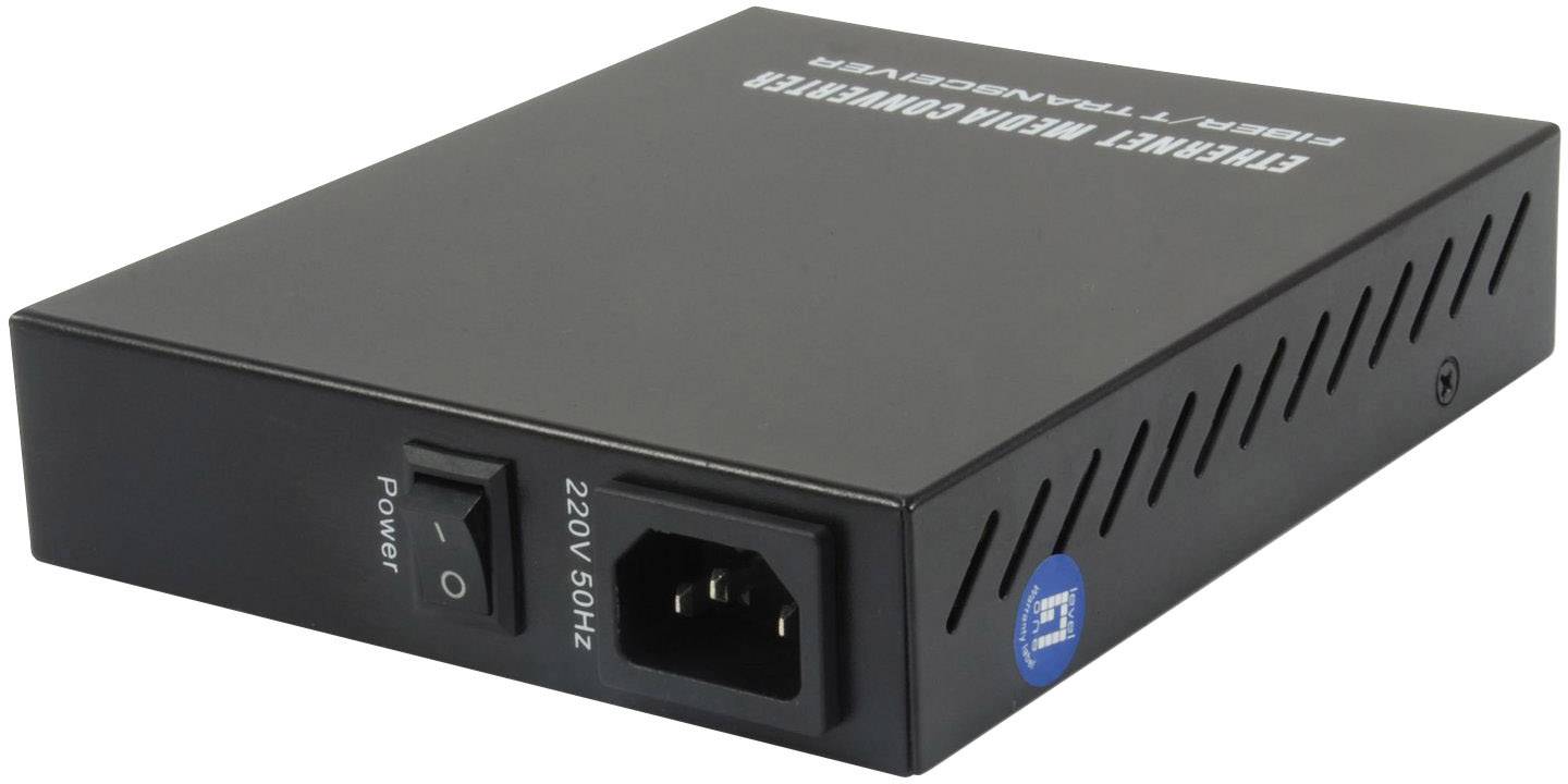 LevelOne GVM-1000 - Medienkonverter - 100Mb LAN - 10Base-T, 100Base-TX, 1000Base-1