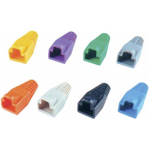TRU COMPONENTS Knickschutztülle für RJ45 Stecker 7712760 Gelb 1 St.