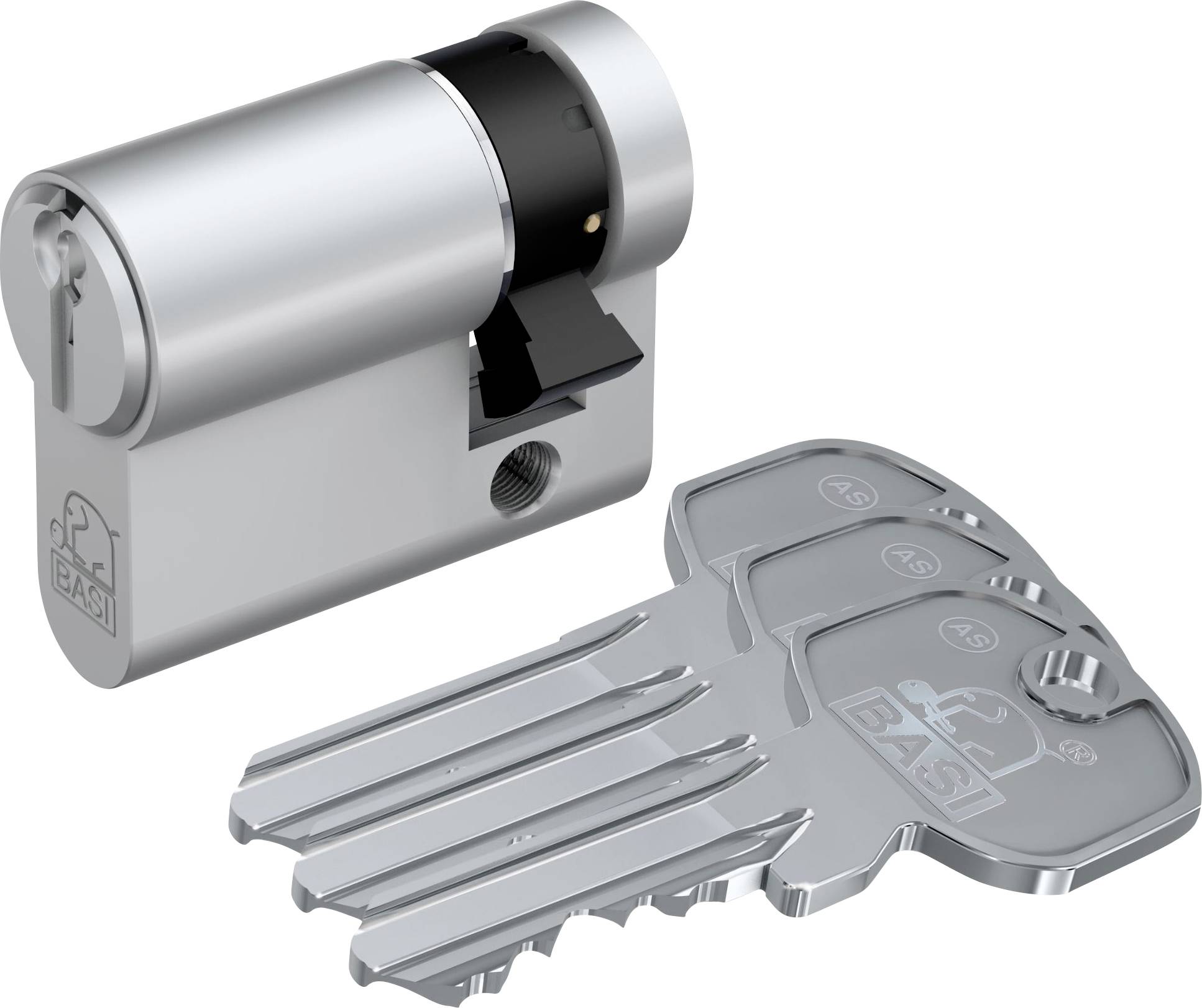 Basi 5020-0010 Profilhalbzylinder 10 / 40mm