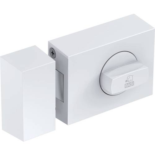 Thumbnail - Basi 1303-0201 Türzusatzschloss Weiß (glänzend)
