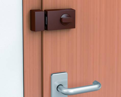 Le verrou blindé en tant que kit d'équipement sécurise toute la largeur de la fenêtre ou de la porte