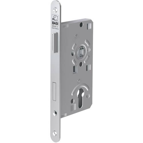 Basi 9290-5522 Einsteck-Zimmertürschloss Silber