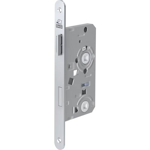 Basi 9350-5518 Einsteck-Zimmertürschloss Silber