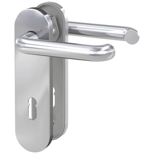 Thumbnail - Basi 7304-0108 Kurzschild-Drücker-Garnitur