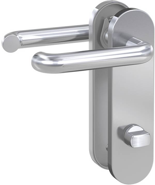 Basi 7304-0328 Kurzschild-Drücker-Garnitur