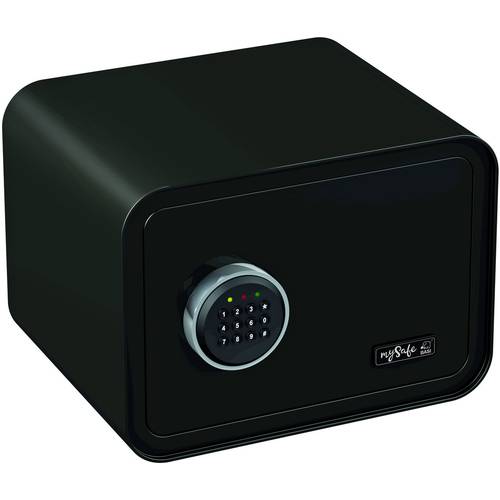 Thumbnail - Basi 2018-0000-1100 mySafe 350 Tresor, Einbruchschutztresor Zahlenschloss, Schlüsselschloss Schwarz