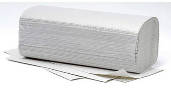 fripa 4011103 Plus V-Falz Papierhandtücher (L x B) 23 cm x 25 cm Natur  5000 Blatt