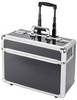 Alumaxx 45129 Pilotenkoffer Zahlenkombinationsschloss (B x H x T) 46 x 36,5 x 18 cm Silber, Carbon