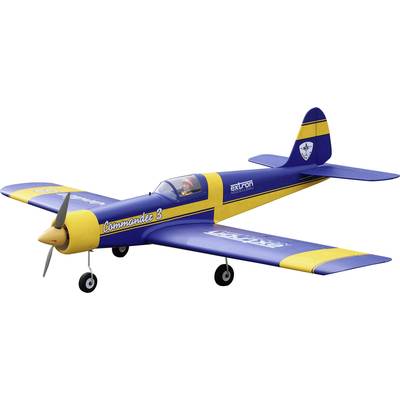 EXTRON Modellbau Commander 3 Blau RC Motorflugmodell ARF 1550 mm
