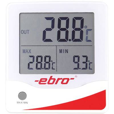 ebro TMX 320 Alarmthermometer  Messbereich Temperatur -50 bis +70 °C  