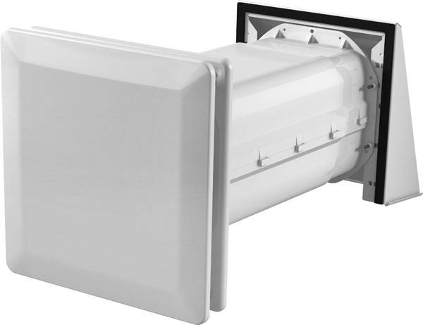 Stiebel Eltron LWE 40 Lüftungsgerät mit Wärmerückgewinnung 70 m³/h EEK: A+ (A+ - G) 236659