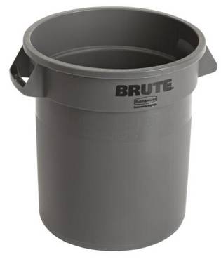 Abfallbehälter BRUTE 38l PP grau