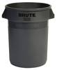 Abfallbehälter BRUTE 121l PP grau