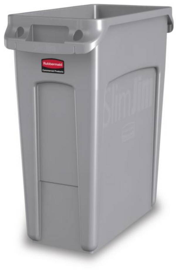 Abfallbehälter Slim Jim 60l grau