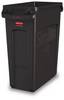 Abfalleimer SLIM JIM® Volumen 60 l mit Lüftungskanälen braun. Vepa Bins Groothandel B.V. 57279549