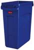Abfalleimer SLIM JIM® Volumen 60 l mit Lüftungskanälen blau. Newell Brands Germany GmbH 47564849