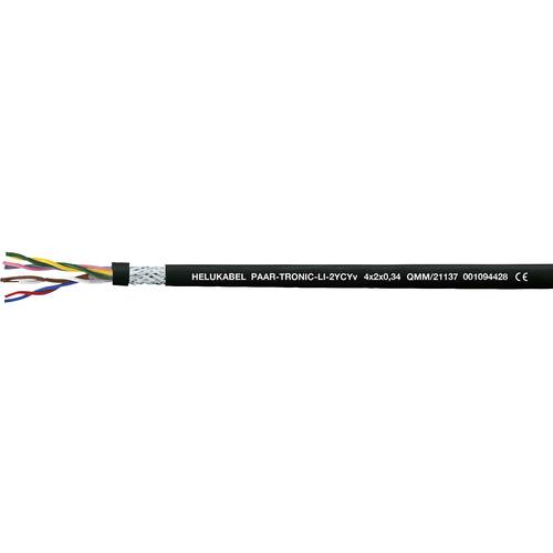 Helukabel 21136 Datenleitung Li-2YCYv 3 x 2 x 0.34 mm² Schwarz 100 m