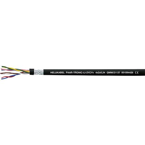 Helukabel 21142 Datenleitung Li-2YCYv 3 x 2 x 0.5 mm² Schwarz 100 m