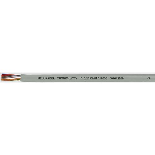 Helukabel 18035 Datenleitung LiYY 8 x 0.25 mm² Grau 100 m