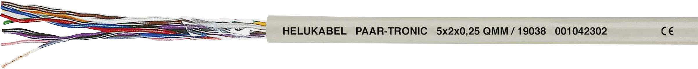 HELUKABEL 19008-1000 Datenkabel LiYY 8 x 2 x 0.14 mm² Grau 1000 m