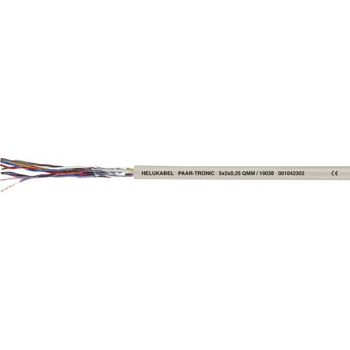 Helukabel 19008 Datenleitung LiYY 8 x 2 x 0.14 mm² Grau 100 m