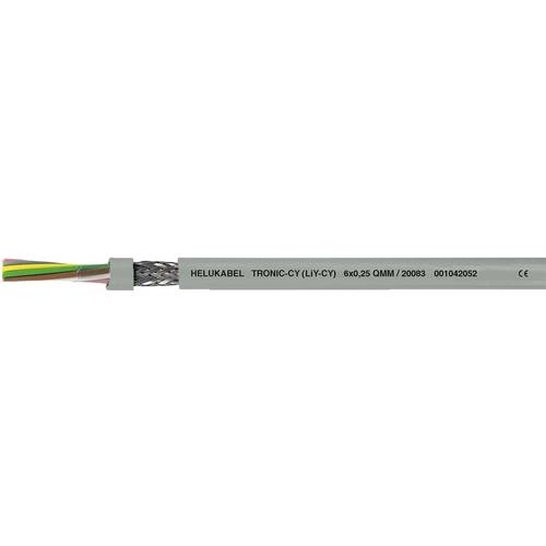 Helukabel 20034 Datenleitung LiYCY 8 x 0.25 mm² Grau 100 m