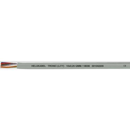 Helukabel 18034 Datenleitung LiYY 7 x 0.25 mm² Grau 100 m
