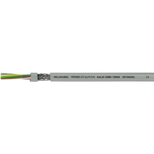 Helukabel 20029-1000 Datenleitung LiYCY 2 x 0.25 mm² Grau 1000 m