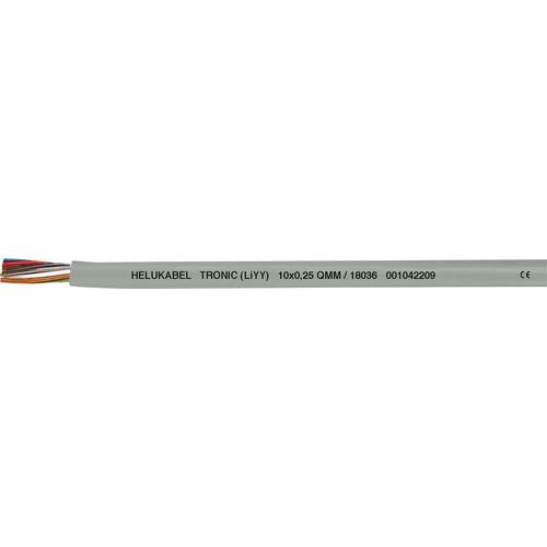 Thumbnail - Helukabel 18030-1000 Datenleitung LiYY 3 x 0.25 mm² Grau 1000 m