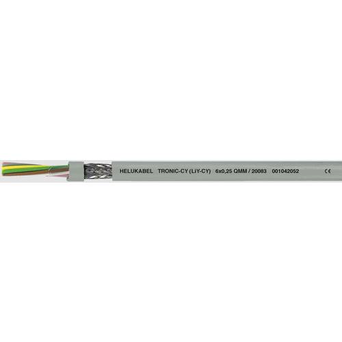 Helukabel 16026 Datenleitung LiYCY 2 x 0.75 mm² Grau 100 m